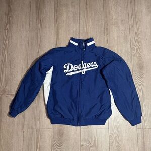 Blue Dodgers Bomber Jacket